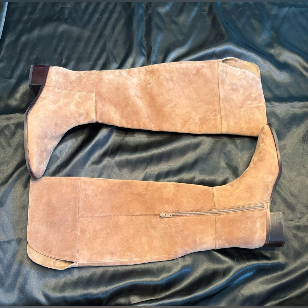 NEW Antonio Melani Rilee Suede Over-the-Knee Dress Boots - Picture 8 of 13